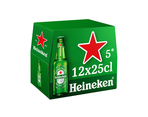 Heineken pack de 12x25cl