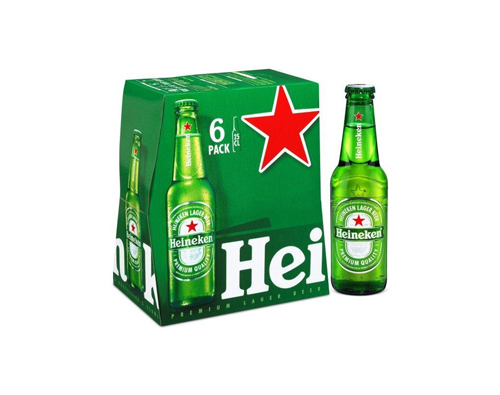 Heineken pack de 6x25cl