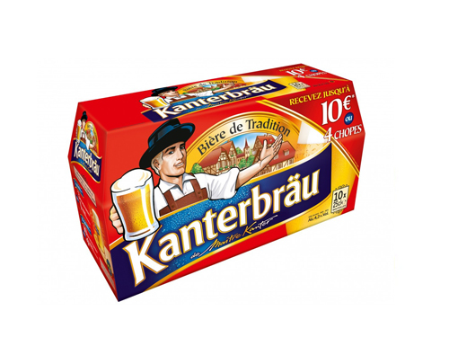 Kanterbrau pack de 10x25cl