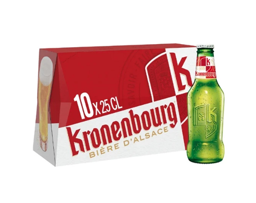 Kronenbourg pack de 10x25cl