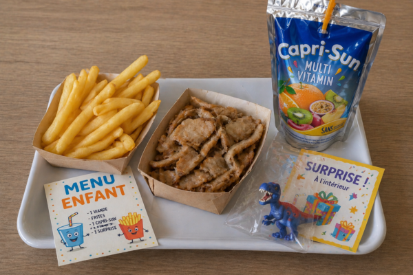 Menu ENFANT